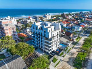 Apartamento ampla sacada vista mar e piscina em Matinhos PR - Matinhos - 8
