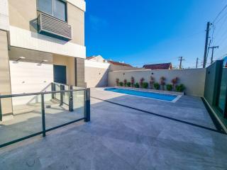 Apartamento ampla sacada vista mar e piscina em Matinhos PR - Matinhos - 6