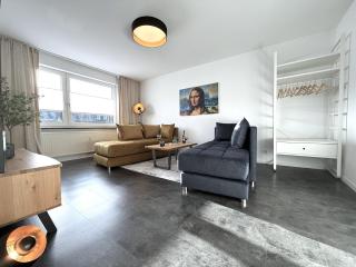 Mona Lisa, Komplette Wohnung, 24h Check-in, mit Parkplatz, Balkon, 2x Smart TV, Zentrum - Braunschweig - 6