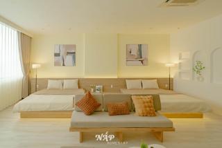 Nấp Homestay 3 - Cozy Apartment with 2 King Beds 60m2 have pool, gym free - Thôn Văn Dương - 5
