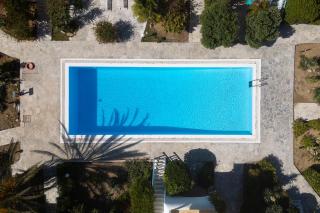 Mykonian Style Pool House 1 w Night Security Guard - Ornos - 8