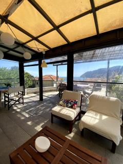 Attic with sea view and car box - Laigueglia - 4