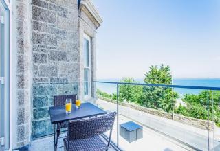 Porthminster View Luxury Sea Views Balcony, Parking, Pool, Spa & Gym - St Ives - 0