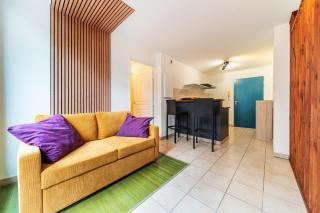 Studio Urbain avec jardin à quelques minutes du centre ville de Saint-Denis avec Terrasse et Parking Privé idéal pour 2 à 4 personnes - 6