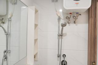 Fully Furnished with Cozy Design Studio Sky House BSD Apartment By Travelio - 2