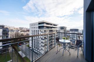 Łódź Downtown Apartment - Balcony - by Rentujemy - Łódź - 5