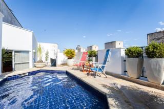 Cobertura, Piscina privativa , AC|Brazilian Corner - Guarujá - 0