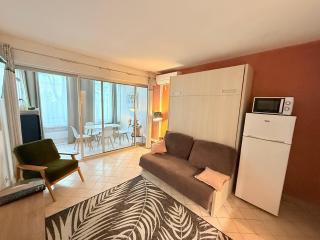 Ponant La Grande Motte Cosy Studio 4 pers Parking,Clim,piscine, Golf, Plage - 1