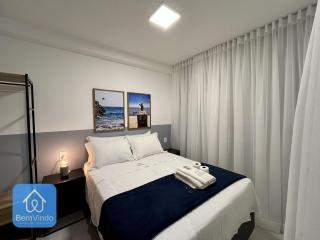 Quarto e Sala Confortável e Completo Na Ondina - 0