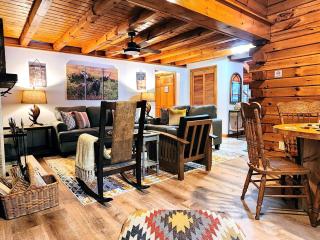 Stylish Forest Lodge with Large Hot Tub, Firepit and Fireplace minutes to Gore Mountain - 2