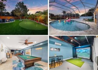 5 Mins 2 Beach~Golf Simulator~Heated Pool~Gameroom - Redington Shores - 0