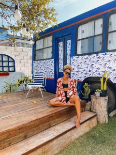 Hospedagem no Ônibus Navy na Praia da Baleia - Jacaraípe - Serra - 7