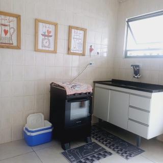 Frente mar, garagem e wi-fi no Caiçara - PG - Praia Grande - 0