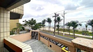 Frente mar, garagem e wi-fi no Caiçara - PG - Praia Grande - 4