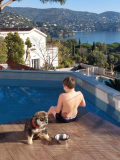 Villa climatisée au Lavandou avec vue mer avec piscine chauffée - Le Lavandou - 5