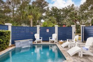 Pink Plume Coastal Escape Near Beach Private Pool Grill Luxe Interiors - Hilton Head Island - 9