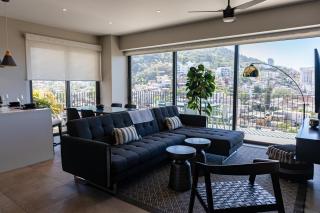 Large Corner Balcony | Bar, Gym, in Romantic Zone - Puerto Vallarta - 7