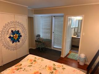 Studio is 2nd door past carport - Auckland - 6