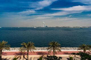 Burj View Luxury 1BR - Full Sea View Private Beach - Anantara Palm - 7