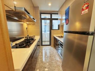 TheBess Hotel Tokyo is located adjacent to Singapore and offers a sea viewIt is a family business smart room with the sea view of Princess Bay富力公主湾 - Johor Bahru - 7