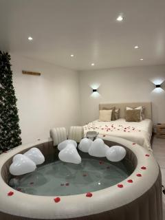 F2 jacuzzi moderne et spacieux - Étampes - 8
