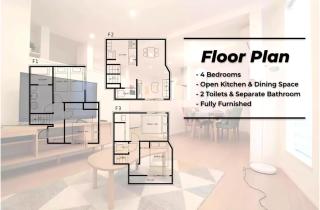 Near Skytree 90sqm 4BDR! 4mins to station! - 6