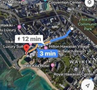 WaikikiBeach FamilyRoom for 10 people River View - 5