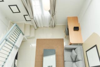 Nice Studio Loft Mezzanine at Kubikahomy Apartment By Travelio - Tangerang - 2
