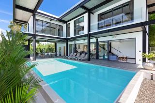 Loft Style 4BR Villa Sunset Garden 4 with 12m Salt Water Pool, near NaiHarn - Ban Saiyuan (1) - 2