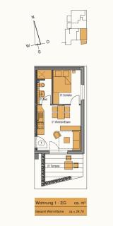 Wittehuus Wohnung 1 - Borkum - 1