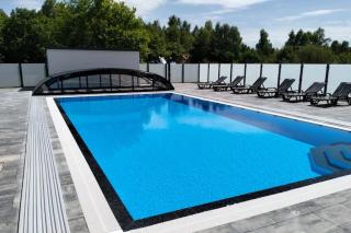 Single-storey holiday homes near the sea, pool - Jarosławiec - 9