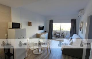 812 BENALBEACH. 1ºLinea de Playa. Vistas a la piscina y la montaña. - 2