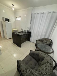 Apartamento à beira da praia em Praia Grande - todo equipado - Praia Grande - 4