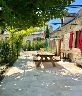 Maison d'Antan - PiscineJardinClim - Bourg de Cuzance - Cuzance - 0