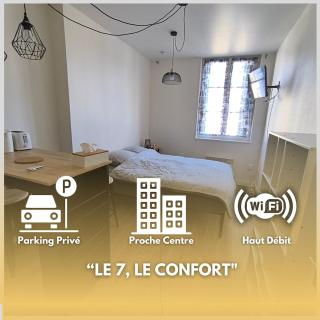 LE 7, wifi, parking, centre - Châteauroux - 0