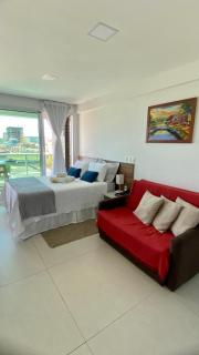 Rn studio Premium AP 116, WI-FI, piscina, TV 43, 30m do mar - Maceió - 2