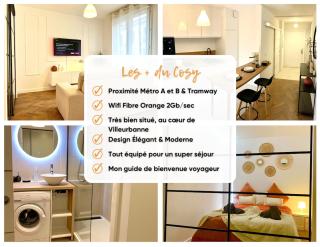 Lyon Suite Cosy - Climatisé - Appartement T2 - Proche Parc Tête d'Or - Villeurbanne - 1