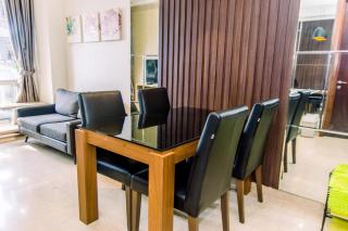 Comfy and Elegant 2BR at Menteng Park Apartment By Travelio - 1