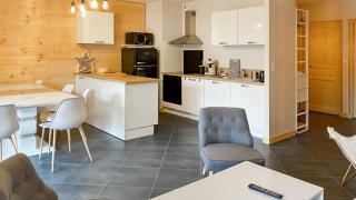 Chalet les Estives au pied des pistes, le lioran, terrasse, 2 chambres, 4 lits - 5