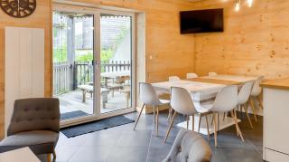 Chalet les Estives au pied des pistes, le lioran, terrasse, 2 chambres, 4 lits - 9