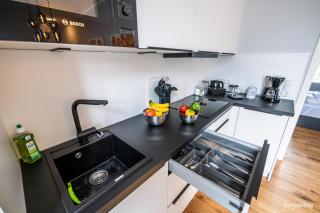 4 Zimmer neues luxuriöses City Apartment Terrasse tolle Einzelbetten ruhig - 7