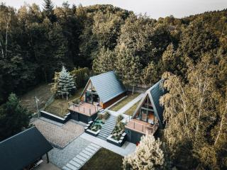 Budzi nas las Marcyporęba - Duży domek - - 0
