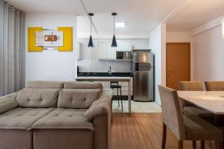 Aptos completos com vista mar pé na areia em Barra Velha em condomínio Resort com Spa, Piscina, quadra de futebol, Sala de jogos, brinquedoteca, Complexo com diversos comércios - 9