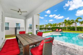 Grand Home Near Disney With Private Pool, Air Hockey Table And Waterpark Resort Access At Encore Resorts Reunion - 401Sf - Kissimmee - 9