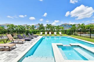 Modern Home Near Disney With Private Pool And Waterpark Resort Access At Encore Resorts Reunion - 393Sf - Kissimmee - 9