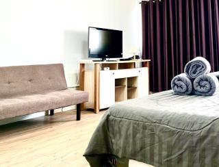 Impact Arena Condo Twin Beds by Goodroom24 - Ban Song Hong - 9