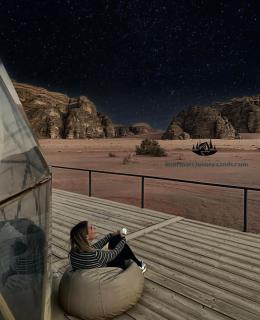 RUM MARS lUXURY SANDS BUBBLE CAMP - Wadi Rum - 2