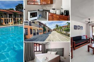 Casas com 2 suítes (ambas com ar split) e internet privativa 300MBPS, no Residencial Village do Bosque, condomínio com quiosques com churrasqueiras , piscina, sauna portaria 24hrs, a aproximadamente 200m da praia de Taperapuã Axé Moi - Porto Seguro - 9