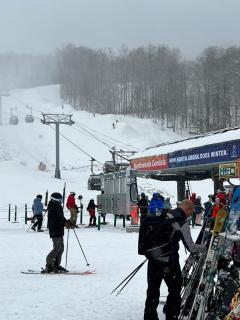 Stylish Forest Lodge with Large Hot Tub, Firepit and Fireplace minutes to Gore Mountain - 6