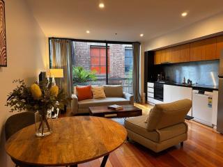 Juliet Beautiful 1 bedroom laneway flat Parking - Melbourne - 0